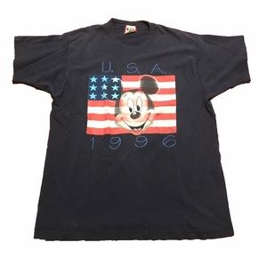 Vintage 1996 Mickey Mouse USA T Shirt